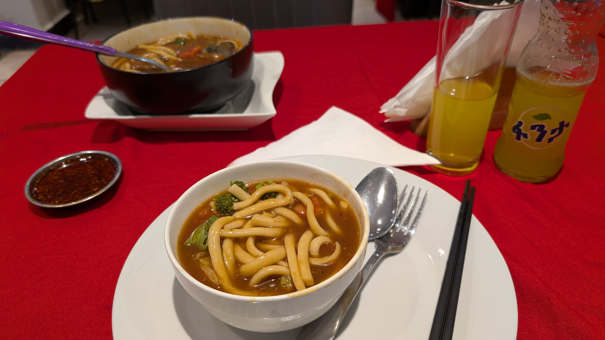 エチオピアで食べる中華料理